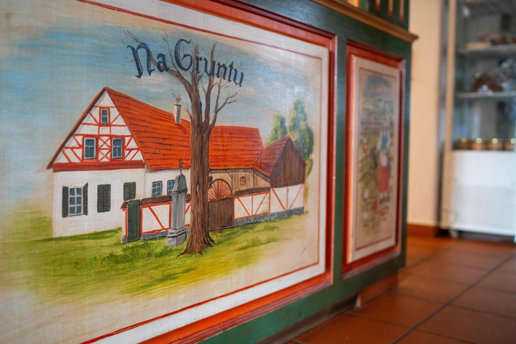 Penzion Na Gruntu Lipná Esterno foto